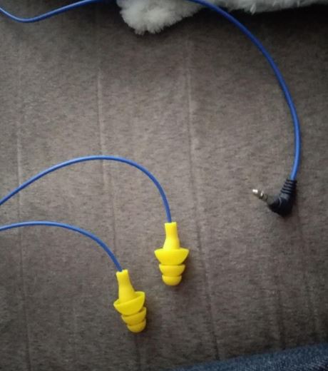 real user image earplugs earbuds